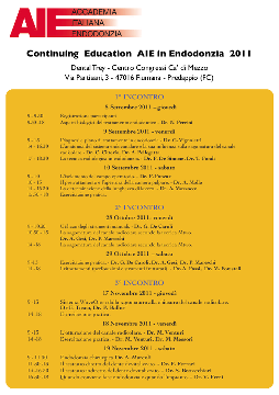 Programma continuing education 2011